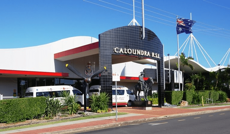 Caloundra RSL in Australia now has EV chargers in its car park
